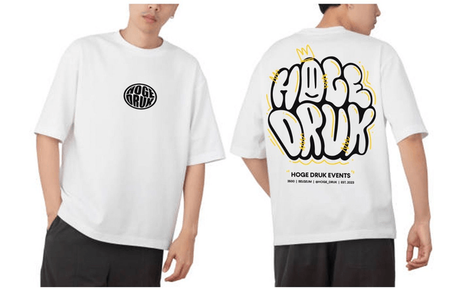 Hoge Druk T-Shirt Summer 2025 - White