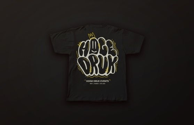 Hoge Druk T-Shirt Summer 2025 - Black