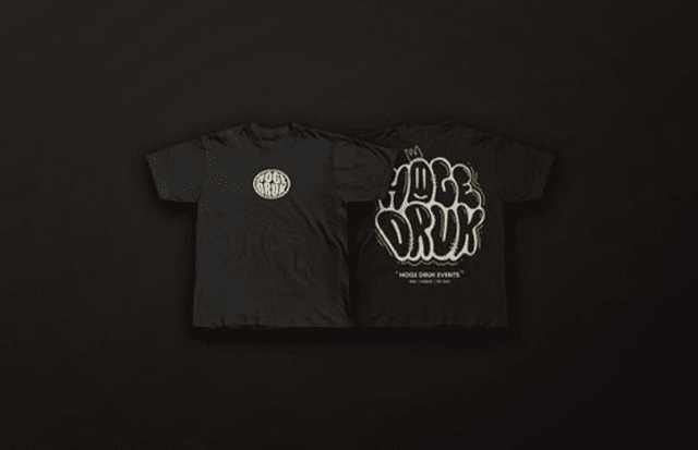 Hoge Druk T-Shirt Summer 2025 - Black